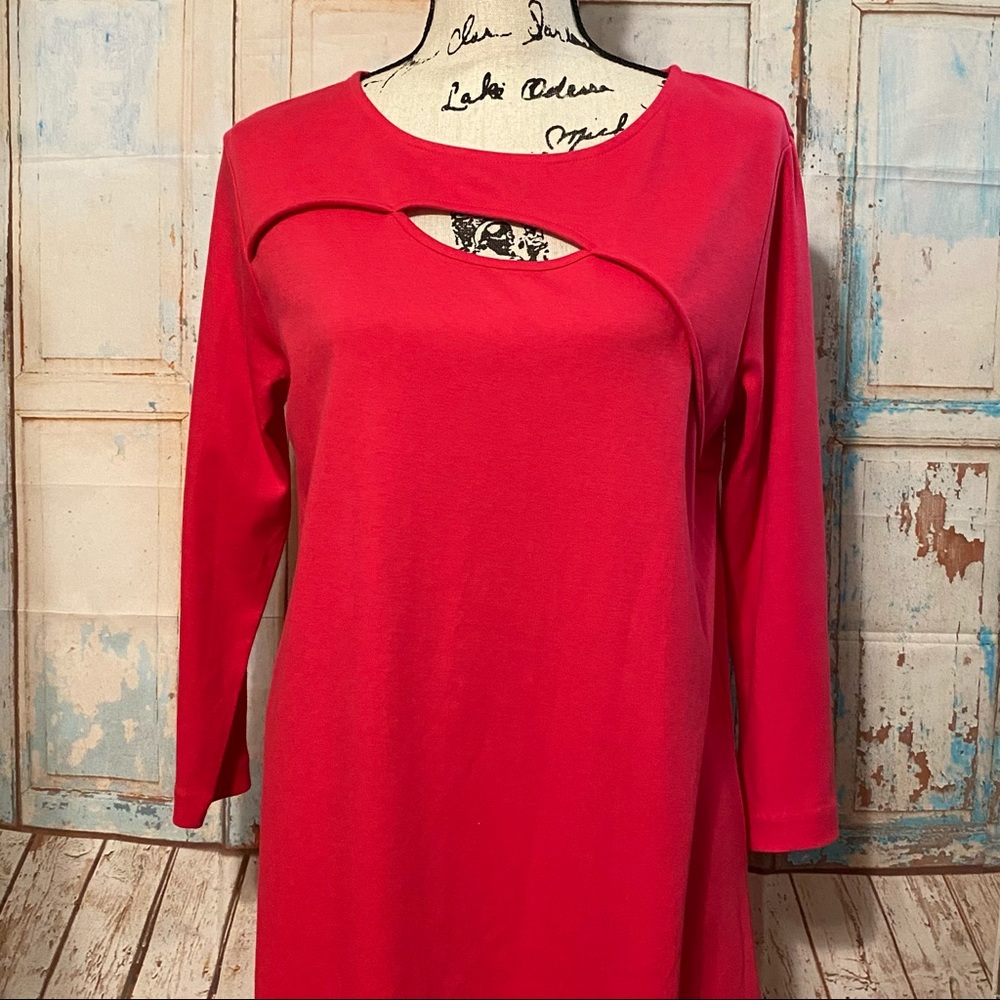 Joan Vass Asymmetric Cut Out - Picture 3 of 8